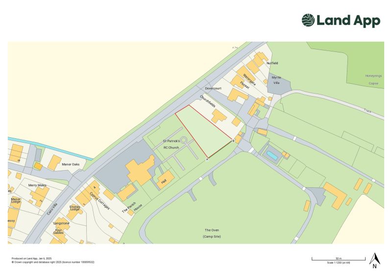Land adjacent to St Patrick's Church, Manor Road,  Hayling Island PO11 0QU